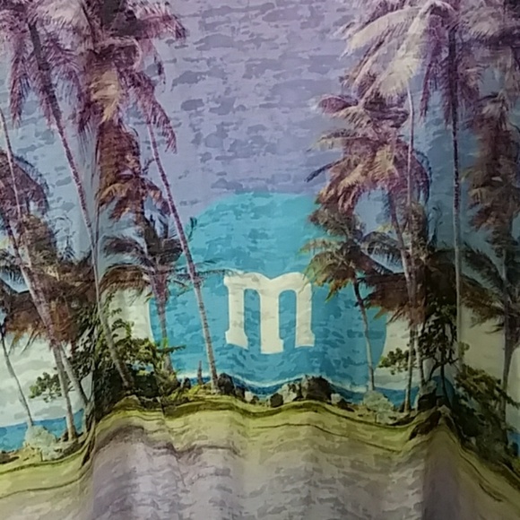 M&M Tropical Print Tank NWT 💜 - Picture 2 of 4